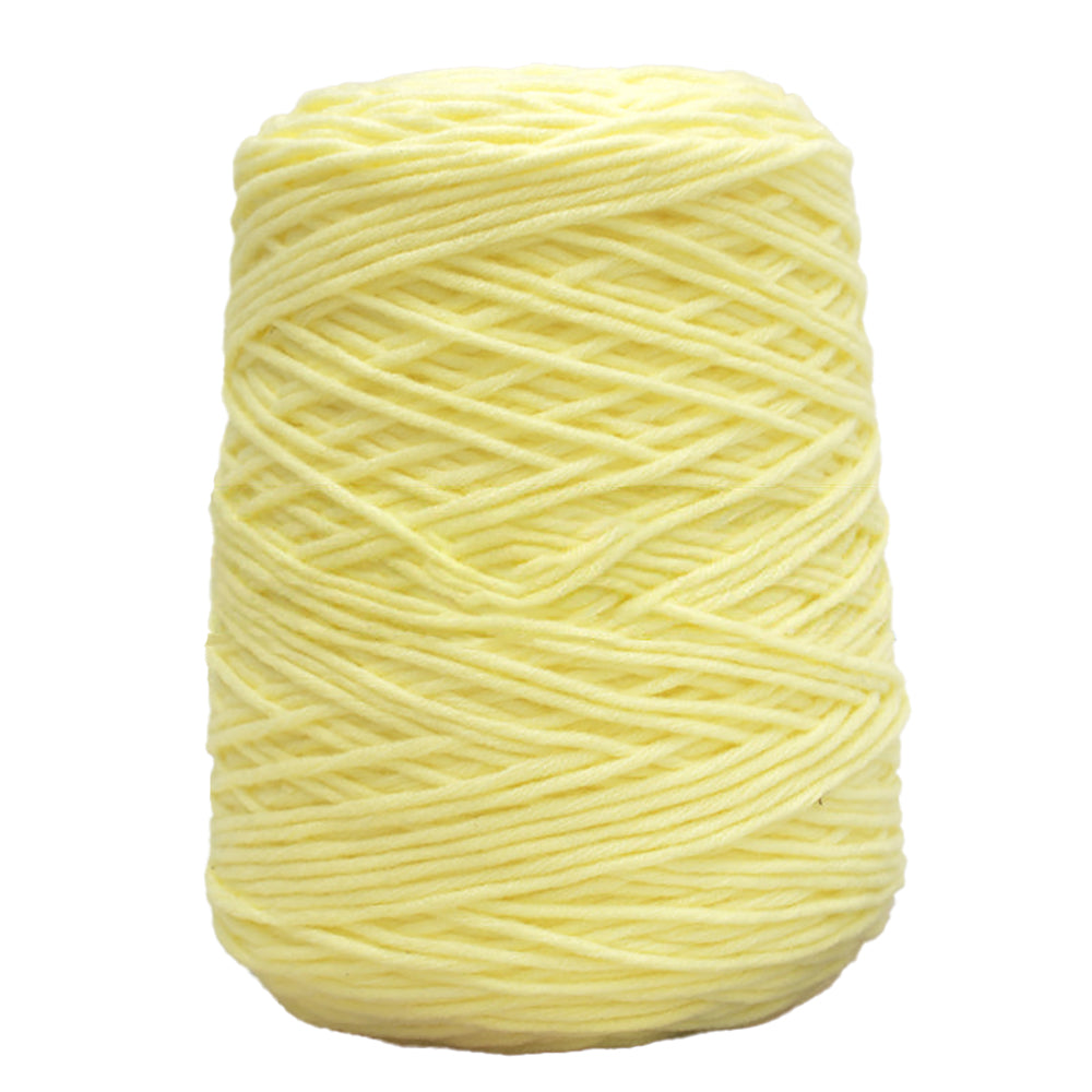 MissKraft - Tufting - Pelote - Jaune Pastel - 400 g