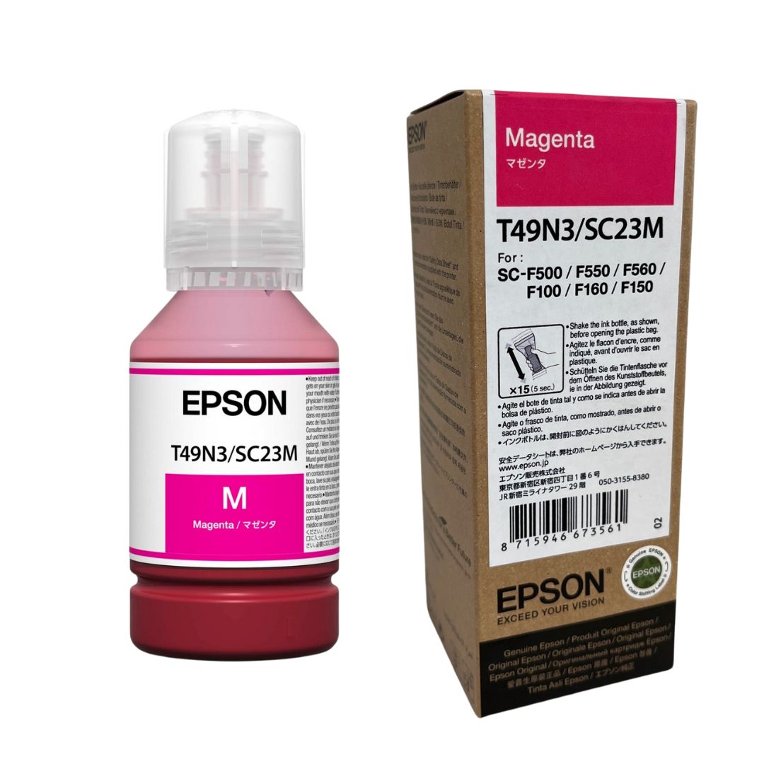 Epson - Pack Recharge - 4 Cartouches à Sublimation de 140 ml