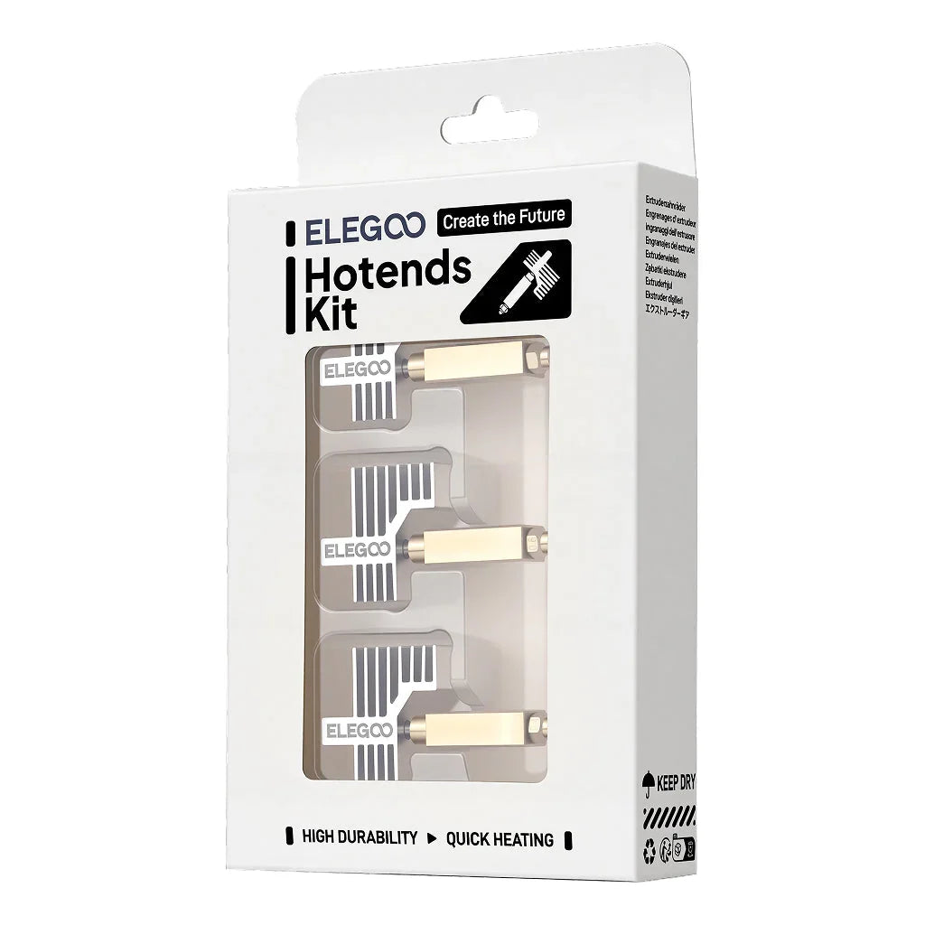 Elegoo - CC/CC2 - Kit de Têtes d'Impression (Hotends Kit) - Taille Multiples - 3 pcs