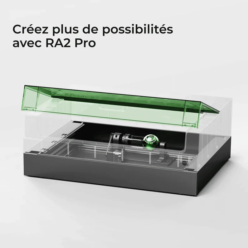 xTool - S1 - Réhausseur pour laser S1 (River Blade) - Noir