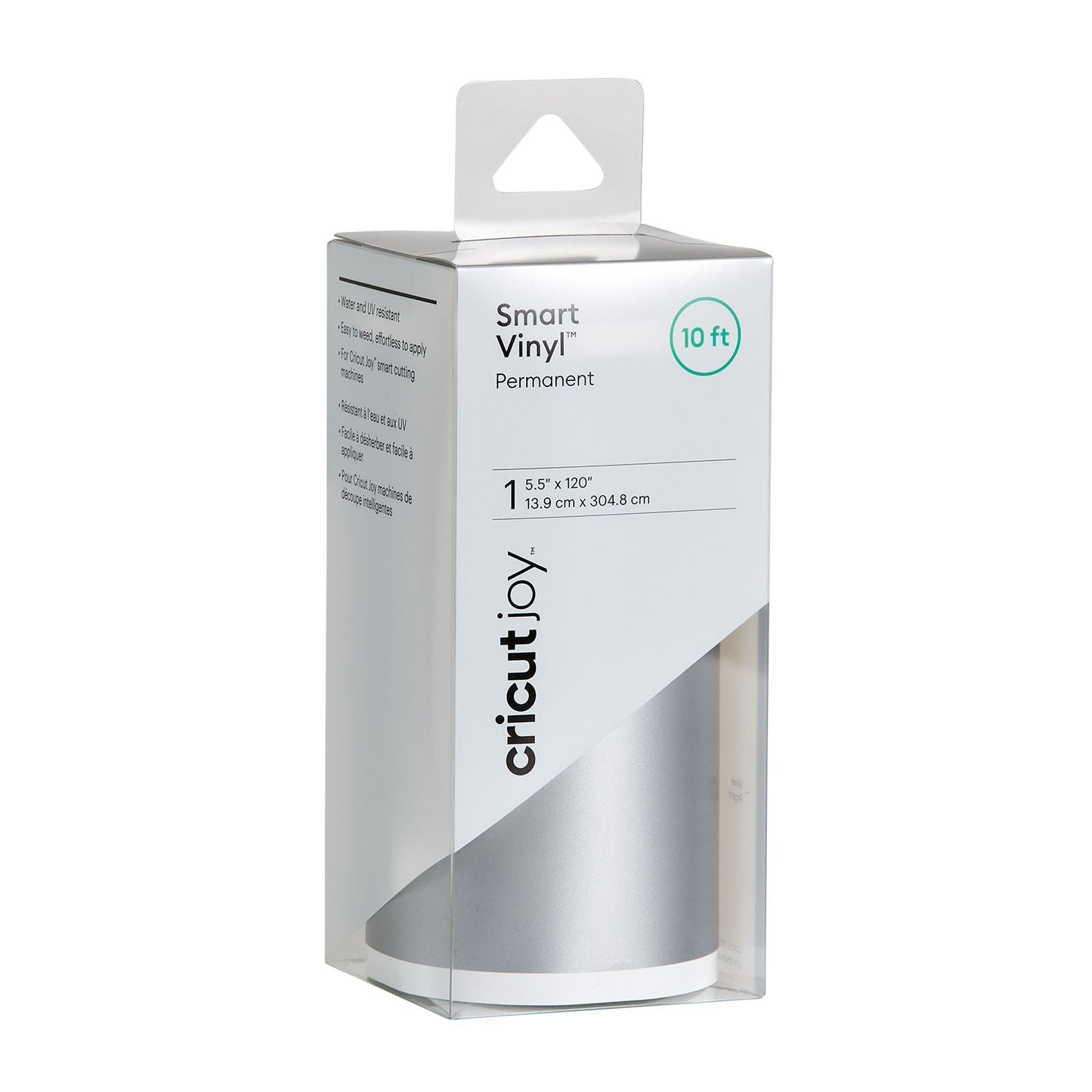 Cricut - Joy - Smart Vinyl - Vinyle Permanent Argent (3m)