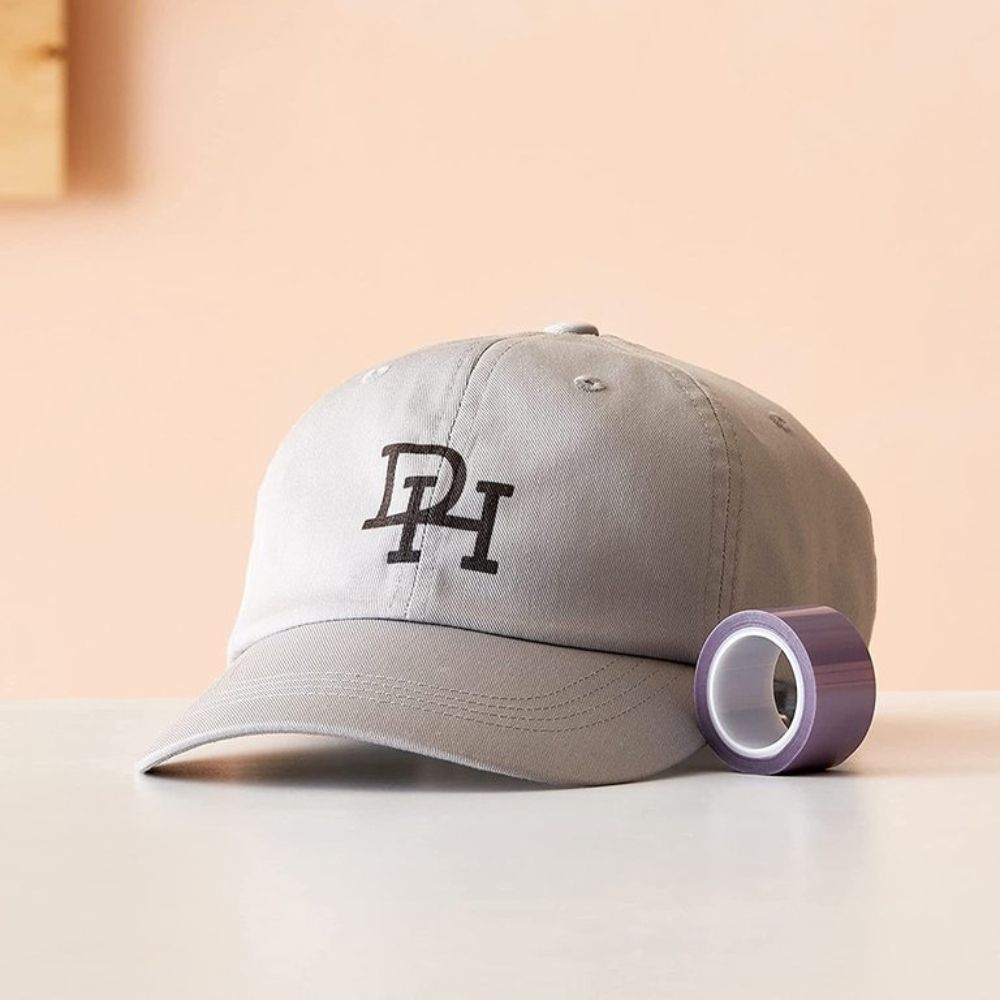 Cricut ruban extra fort projet idéal projet transfert sur casquette