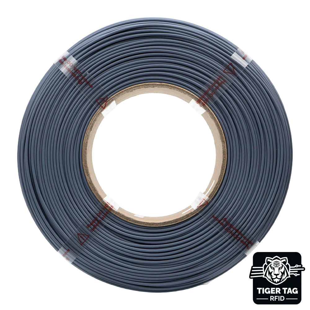 eSun - PLA Matte - Gris Foncé (Dark Grey) - 1,75 mm - 1 kg Refill avec RFID TigerTag