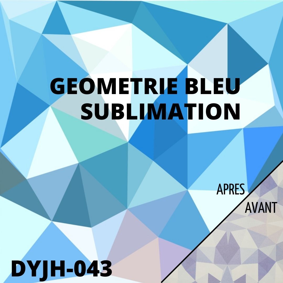 geometrie sublimation infusible ink 30x30 cm