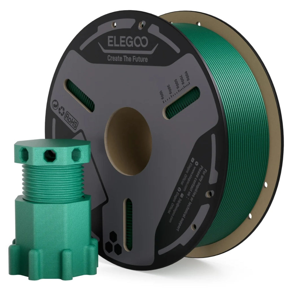 Elegoo - PETG-CF - Vert (Green) - 1,75 mm - 1 kg