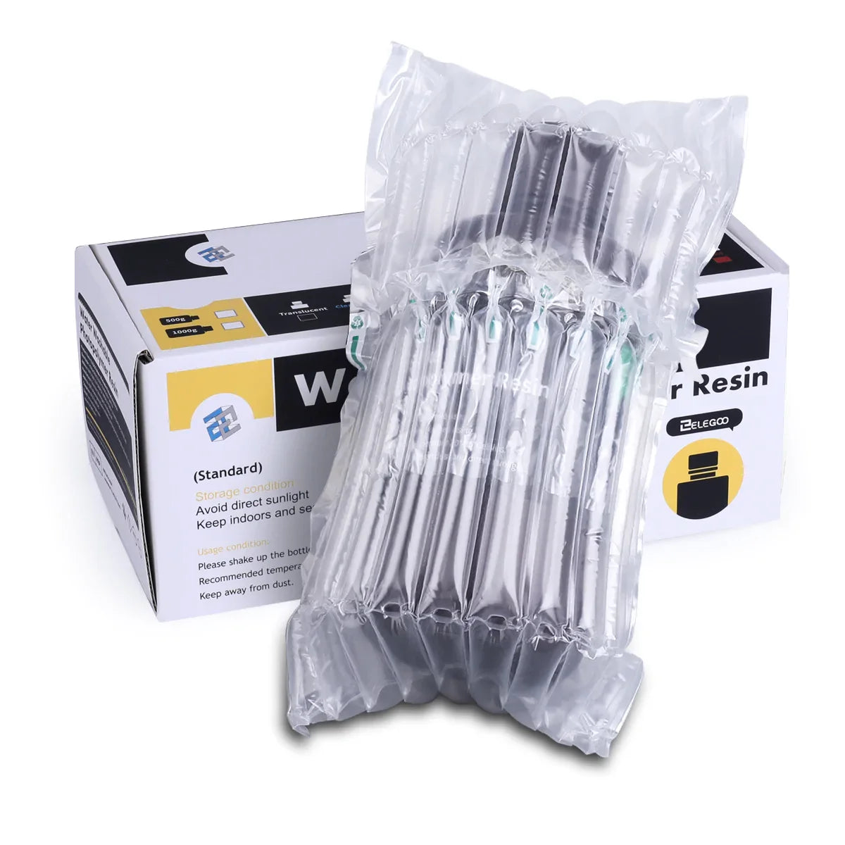 Pack ELEGOO - 3x Résine Water Washable - Noir (Black) - 1 kg