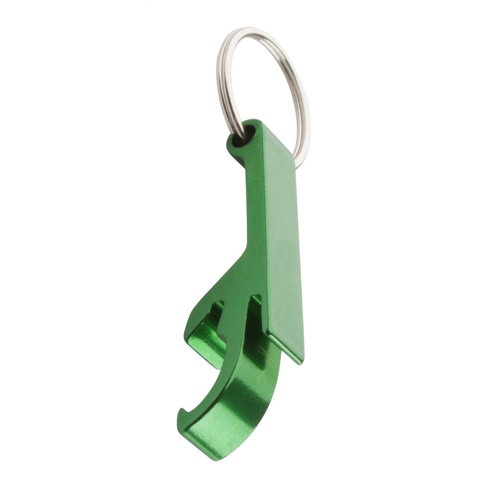 MissKraft - 5 Porte-clés Décapsuleurs en métal à graver Russel - Vert