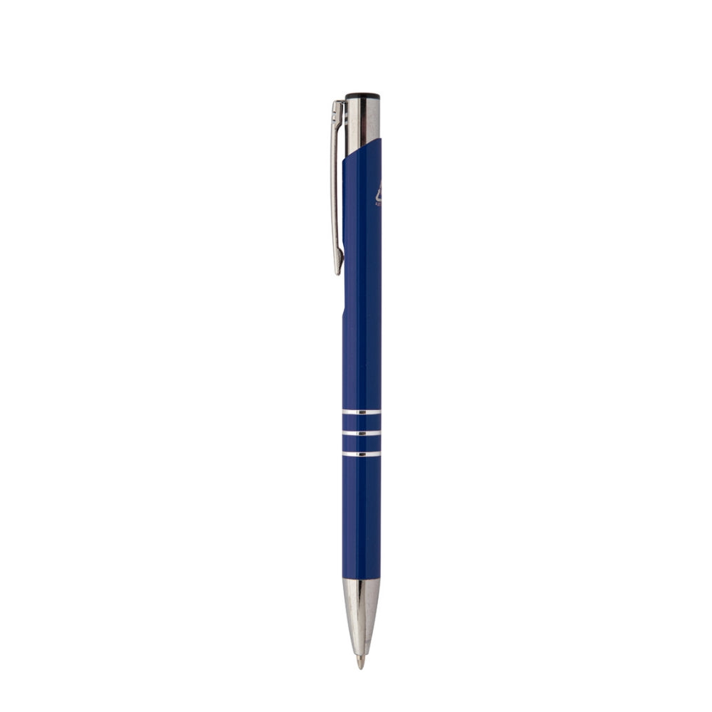 MissKraft - 5 Stylos à bille à graver Rechannel - Bleu