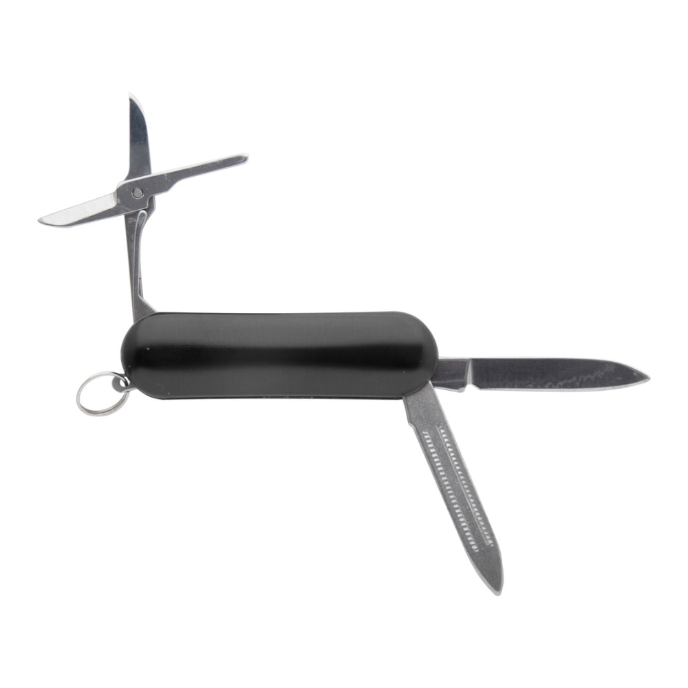 MissKraft - Mini couteau de poche multi fonctions Gorner - Noir