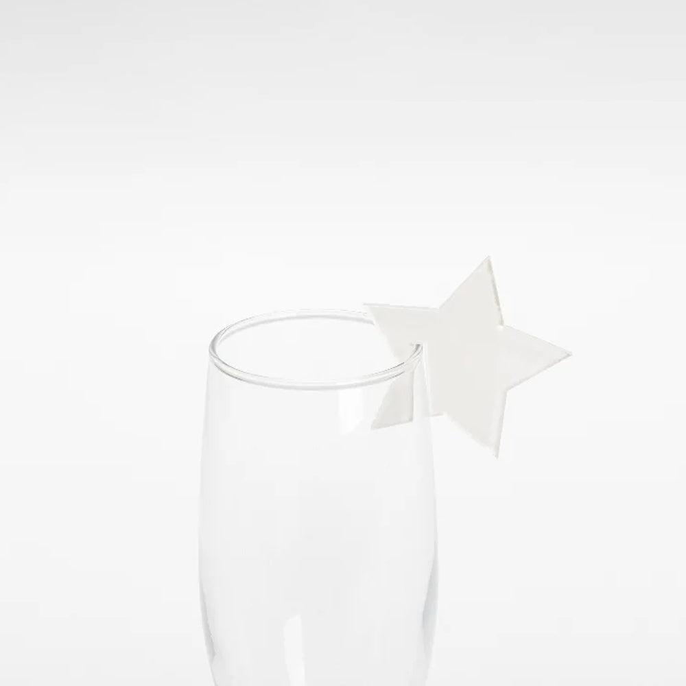MissKraft Sublimation | Marque-verre | Étoile | 3,5 x 3,5 cm - Mise en situation