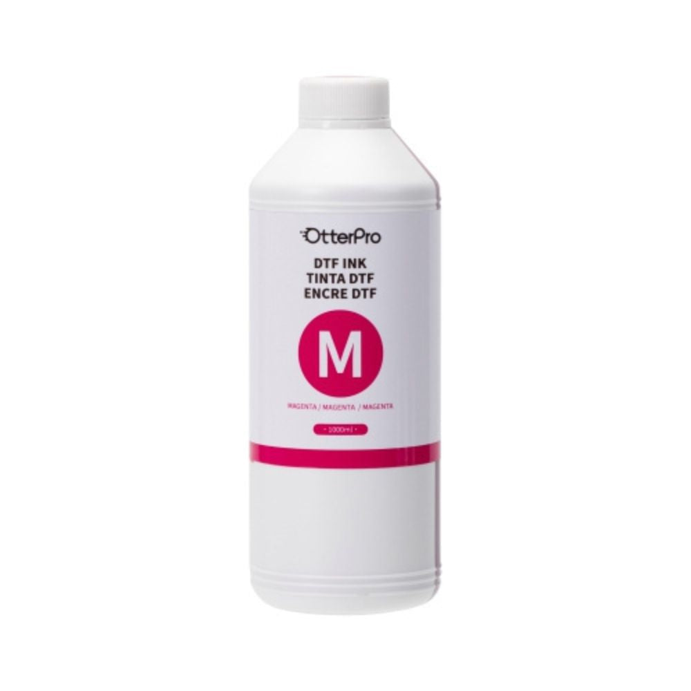 OtterPro - DTF - Encre Pigmentée pour imprimante DFT - Magenta - 1 L