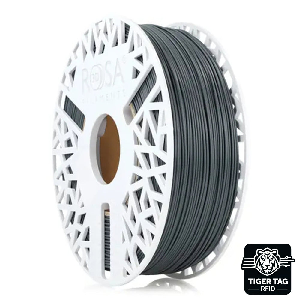 Rosa3D - ABS+ Matt Gris (Gray) - 1,75 mm - 1 kg avec RFID TigerTag