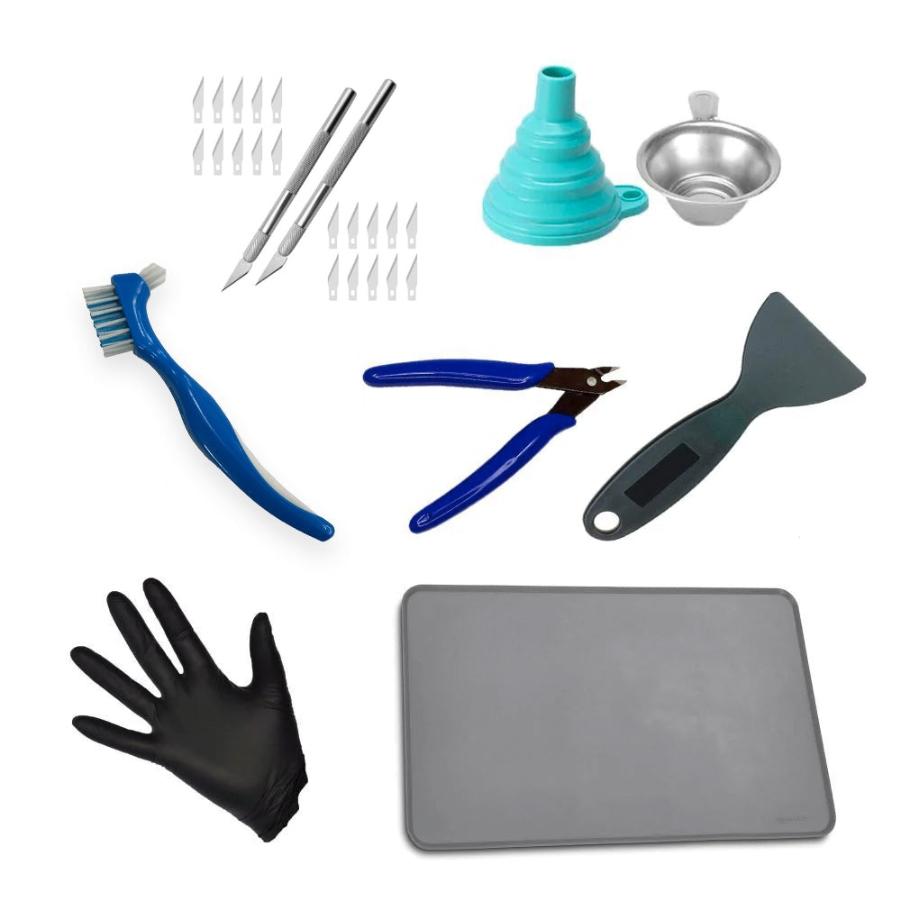 Starter Pack Outils - Imprimante 3D Résine