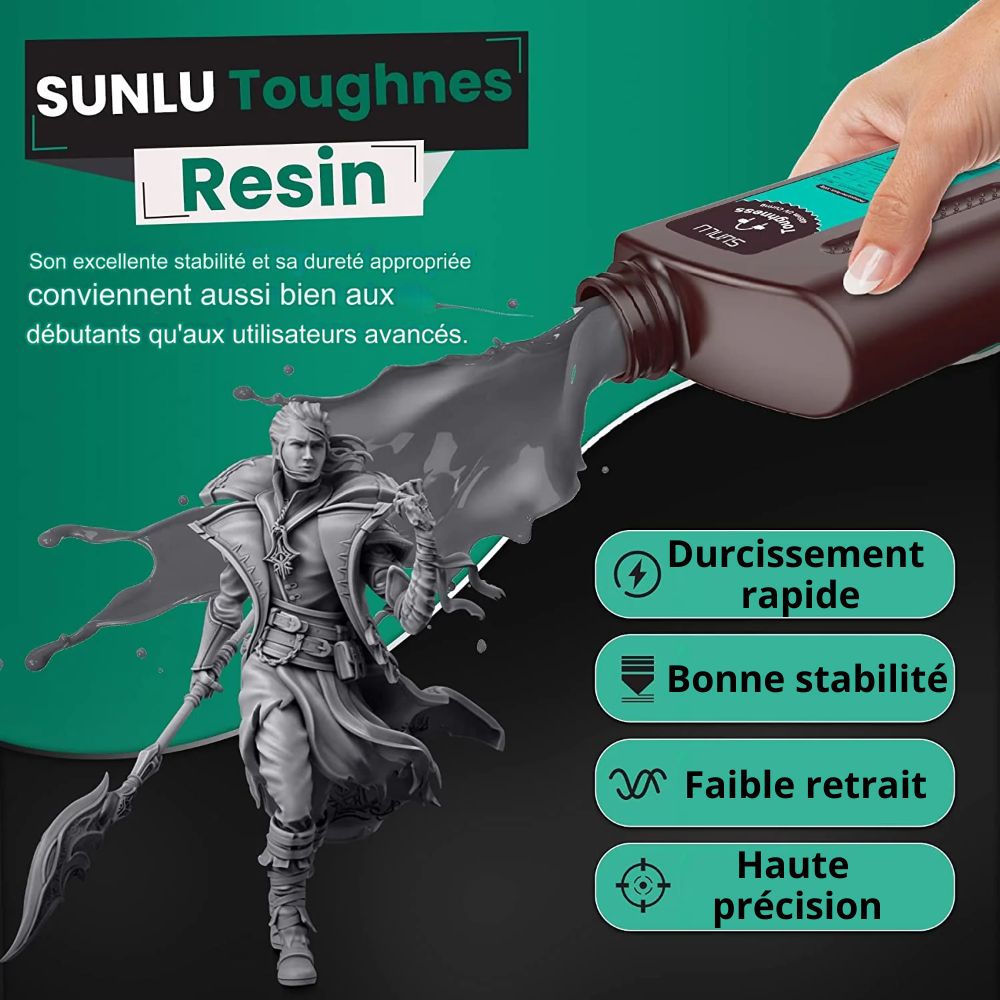 Sunlu - High Toughness - Noir (Black) - 1 kg