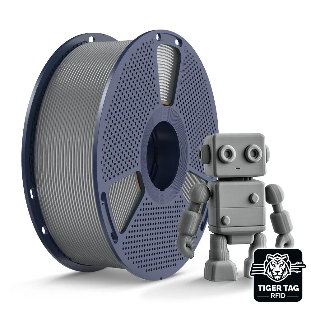 Sunlu - PETG - Gris (Grey) - 1,75 mm - 1 kg avec RFID TigerTag