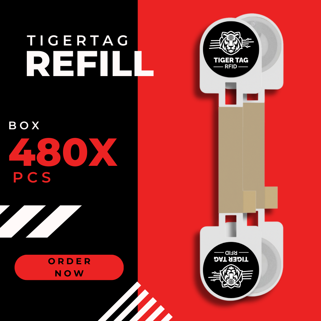 TigerTag Refill - 480 pcs
