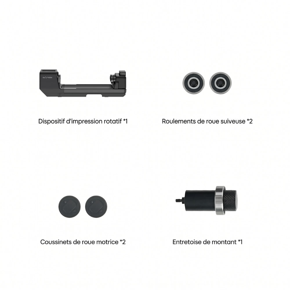eufyMake - E1 - Accessoire d'Impression Rotative (Rotary Printing Attachment)