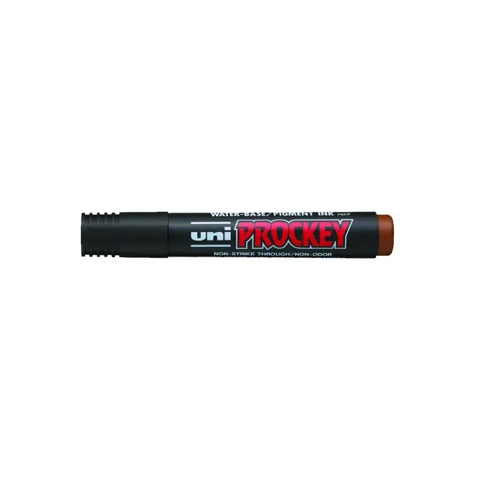 Prockey - uni-ball - Marqueur Pointe Conique - Marron
