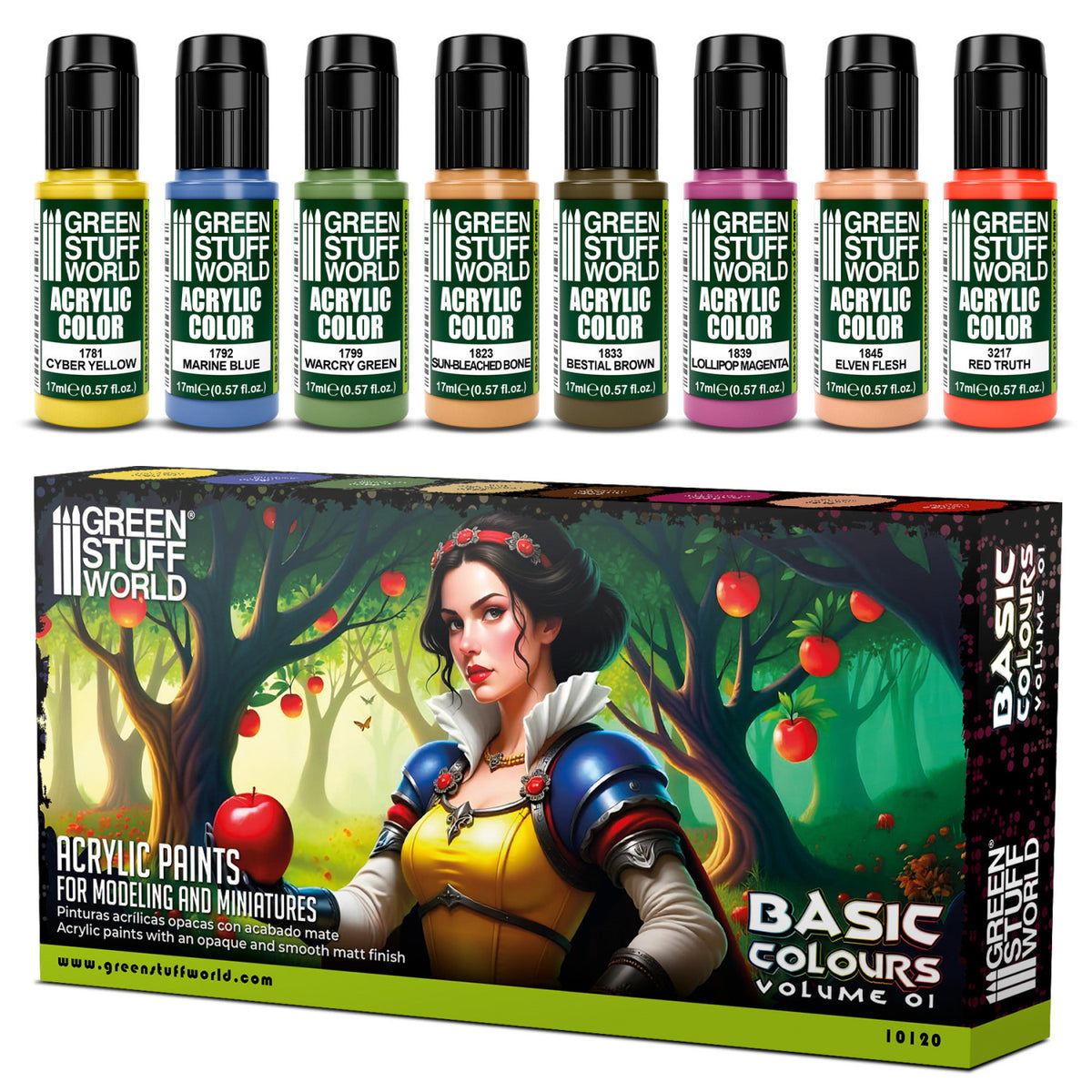 GSW- SET PEINTURES-BASICS01