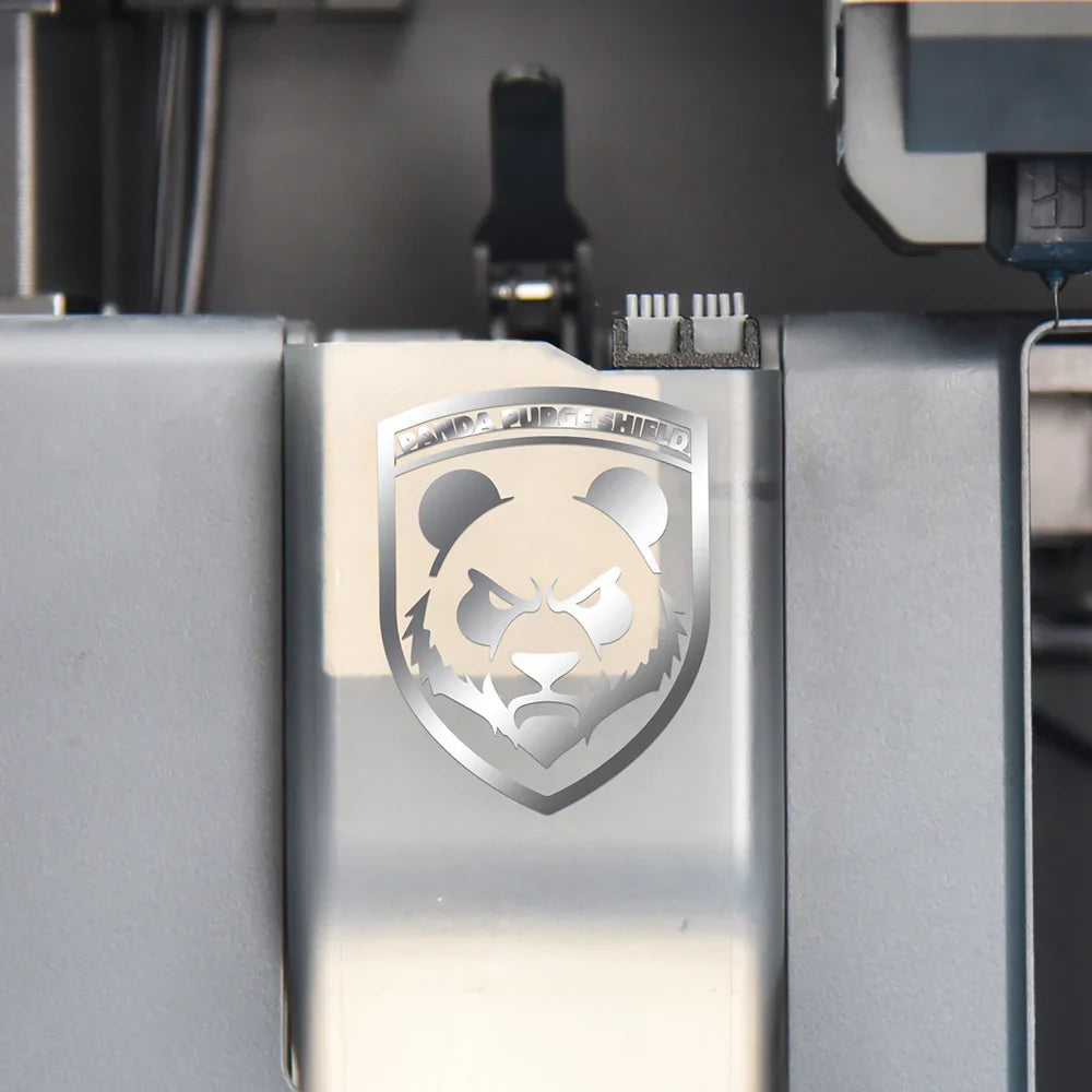 BIQU - Bouclier de purge Panda + support de brosse Panda PX + Pack de brosse en Silicone - Pour Série P1/X1