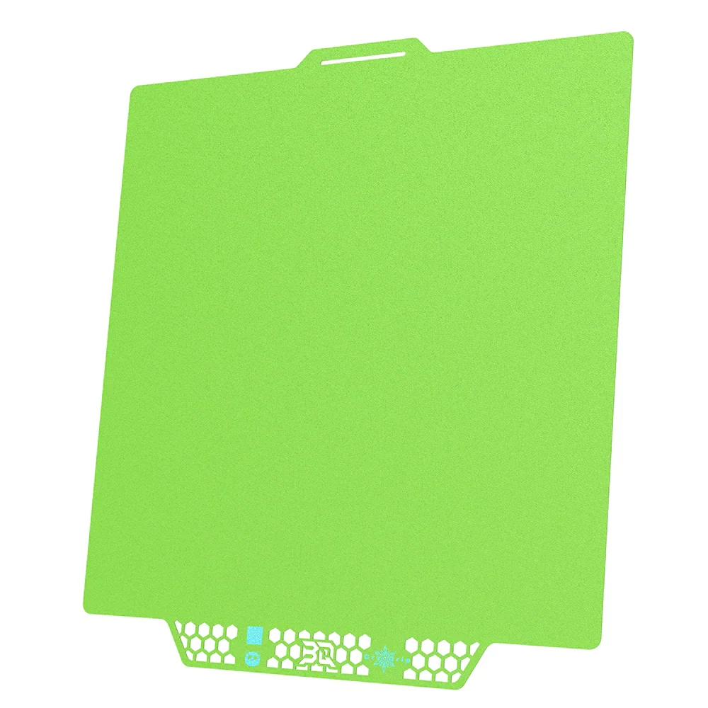 BIQU - Plateau CryoGrip Pro - Bambu Lab X1/X2/P1/P2/A1 - Vert glacé fin - (Glacier Fine Textures)