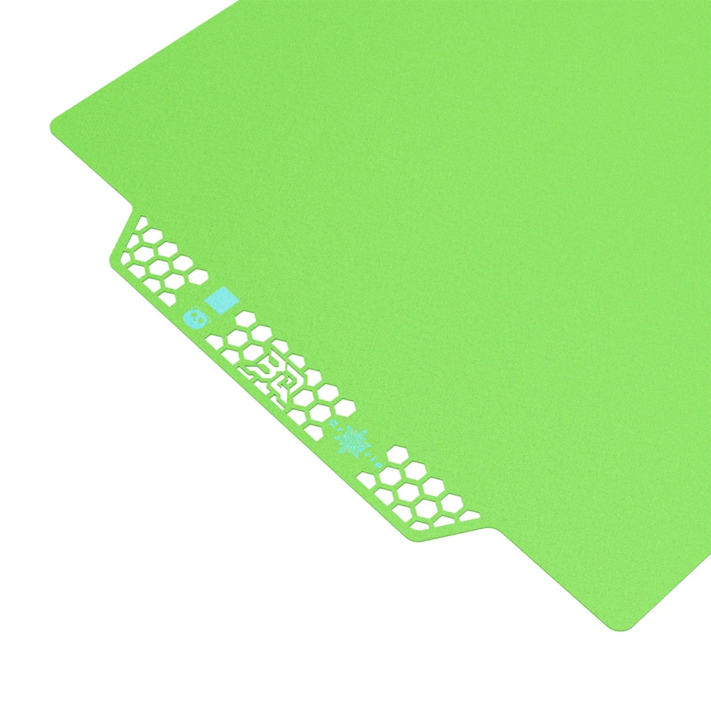 BIQU - Plateau CryoGrip Pro - Bambu Lab X1/X2/P1/P2/A1 - Vert glacé fin - (Glacier Fine Textures)