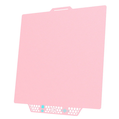 BIQU - Plateau CryoGrip Pro - Bambu Lab X1/X2/P1/P2/A1 - Rose glacé fin - (Glacier Fine Textures)