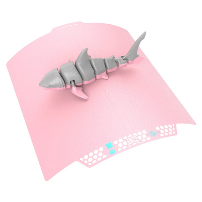 BIQU - Plateau CryoGrip Pro - Bambu Lab X1/X2/P1/P2/A1 - Rose glacé fin - (Glacier Fine Textures)