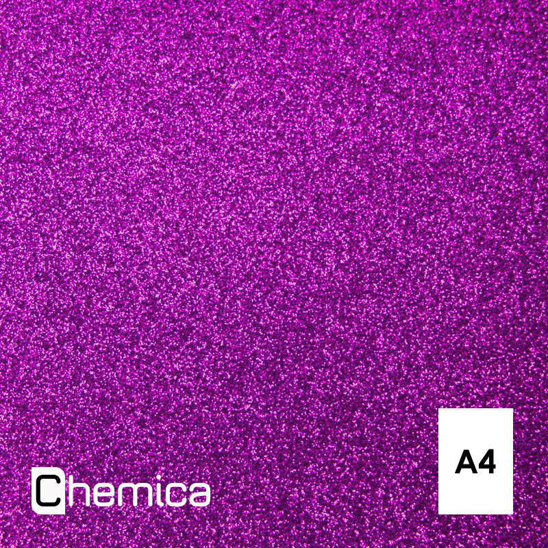 Chemica - Bling Bling Star - Violet Raisin  (Grape) - Feuille 30 x 20 cm