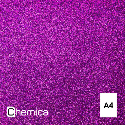 Chemica - Bling Bling Star - Violet Raisin  (Grape) - Feuille 30 x 20 cm