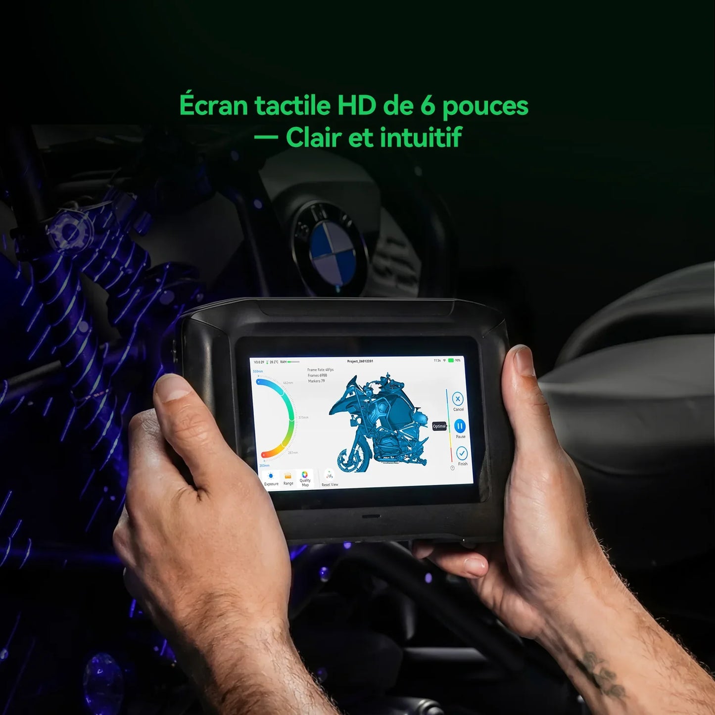 Creality - Sermoon P1 - Scanner 3D Tout-En-Un