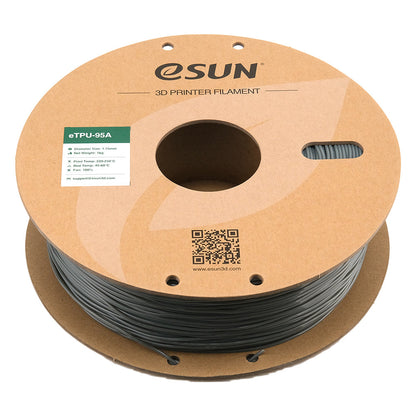 Bobine eSun de eTPU-95A Grey - 1 kg - Bobine couchée