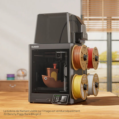 Elegoo - Starter Pack Centauri Carbon 2 Combo - Imprimante 3D avec Multicolore CC2 + CANVAS