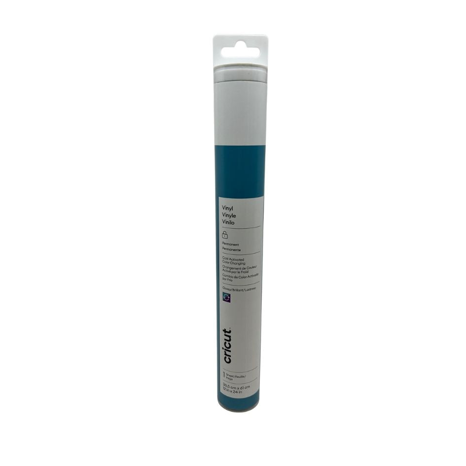 Cricut  - Vinyle Thermoactif Froid - Bleu/Violet - 30 x 60 cm