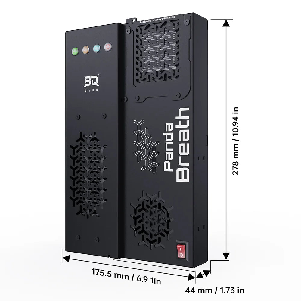 BIQU - Panda Breath V1.1.2 - Système de Filtration de l'Air et de Chauffage pour Bambu Lab Séries P1/P2/X1/A1 et Snapmaker U1