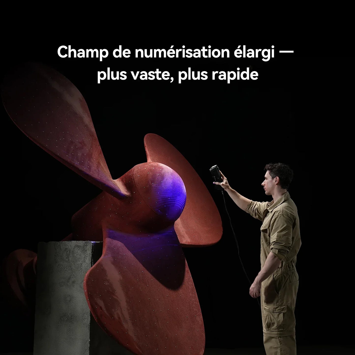 Creality - Sermoon X1 - Scanner 3D à Puissance Industrielle