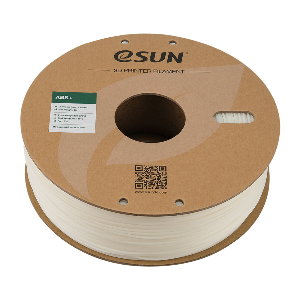 Bobine de ABS+ eSun Natural - 1kg - Spool couchée