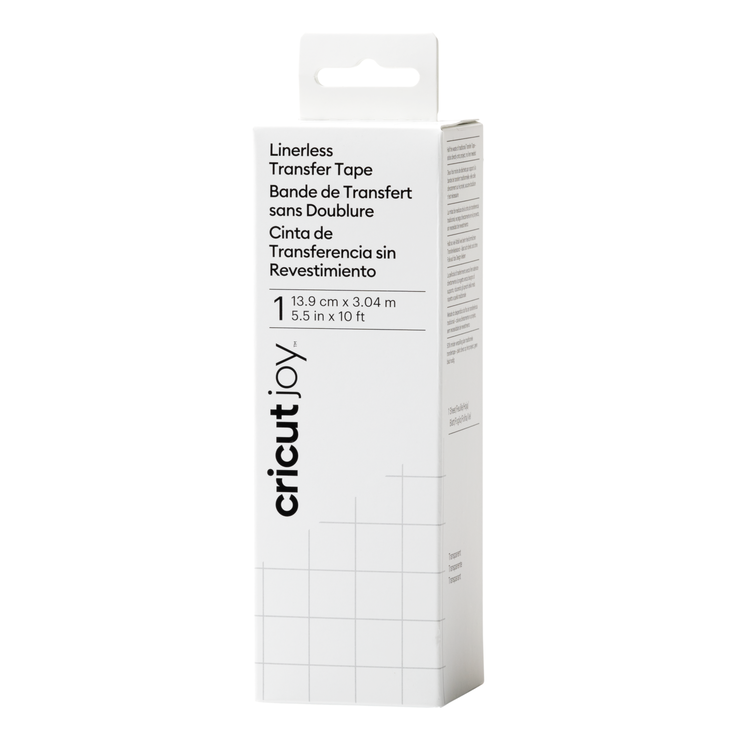 Cricut - Joy - Bande de transfert sans doublure - 14 cm x 3 m