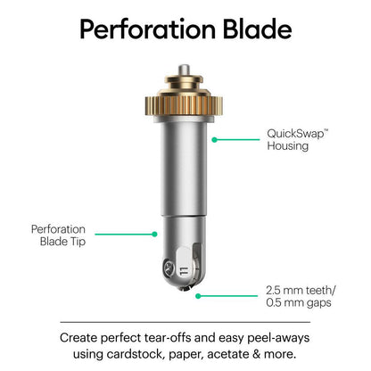 Cricut - 11 - Lame de Perforation + Base QuickSwap