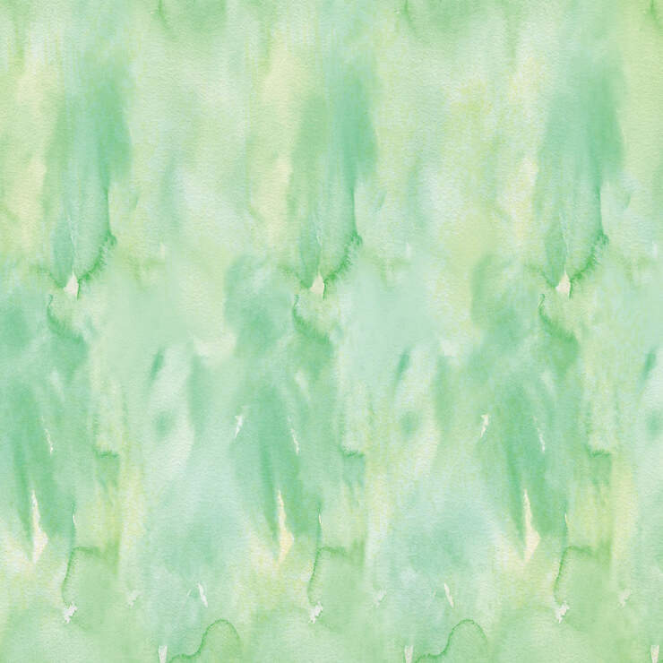 feuille ton vert aquarelle cricut