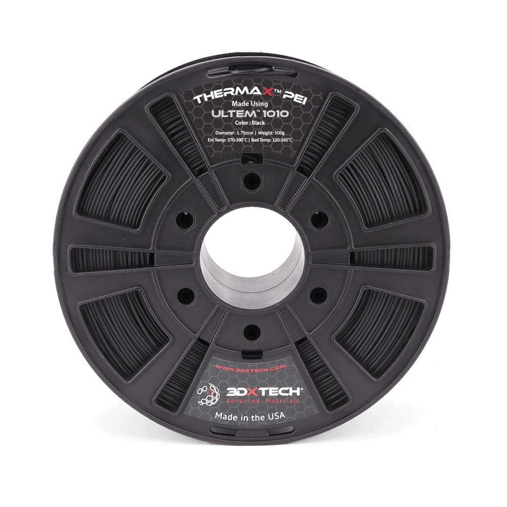 3DXTech - ThermaX PEI (ULTEM 1010) - Noir (Black) - 1.75 mm - 500 g