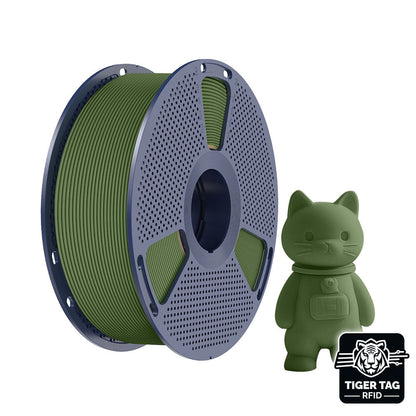 Sunlu - PLA Matte - Vert Olive (Olive Green) - 1,75 mm - 1 kg avec RFID TigerTag