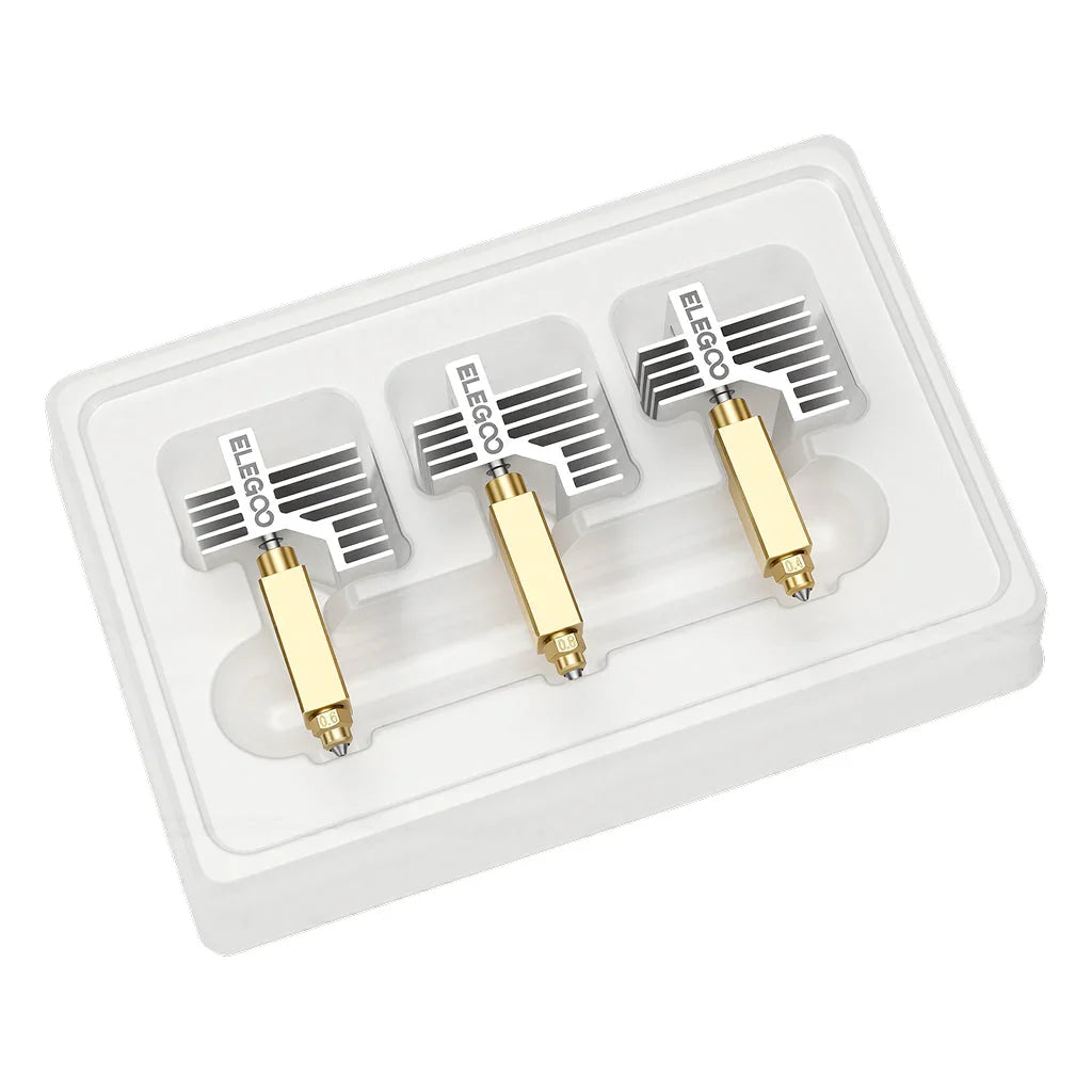Elegoo - CC/CC2 - Kit de Têtes d'Impression (Hotends Kit) - Taille Multiples - 3 pcs