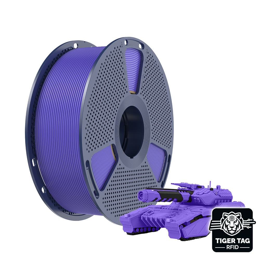Sunlu - PLA - Violet Lavande (Lavender Purple) - 1,75 mm - 1 kg avec RFID TigerTag
