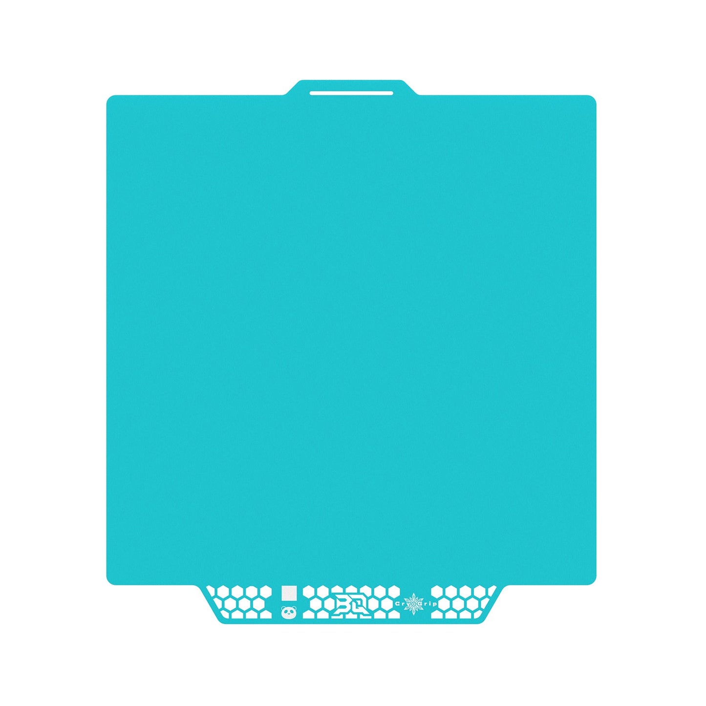BIQU - Plateau CryoGrip Pro - Bambu Lab X1/X2/P1/P2/A1 - Bleu glacé fin - (Glacier Fine Textures)