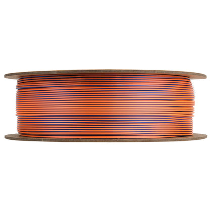 Bobine eSun de eSilk-PLA Mystic Blue Orange Green - 1 kg - Bobine vue de face