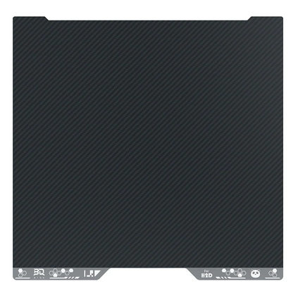 BIQU - Plateau d'impression Série H2D/H2S Bambu - Double face PEO+PET (PEO+PET Double-Sided Spring Steel Sheet) - 355 x 346 mm