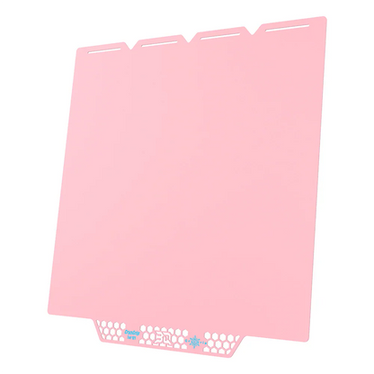 BIQU - Plateau CryoGrip Pro - Snapmaker U1 - Rose glacé fin - (Glacier Fine Textures)
