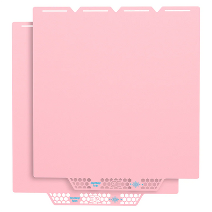 BIQU - Plateau CryoGrip Pro - Snapmaker U1 - Rose glacé fin - (Glacier Fine Textures)