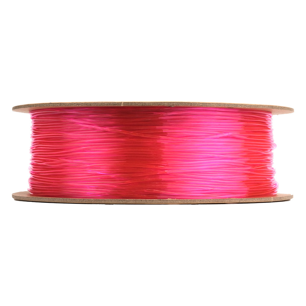 Bobine eSun de eTPU-95A Transparent Rose - 1 kg - Zoom filament